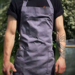 Charcoal Chino Apron (Adults)