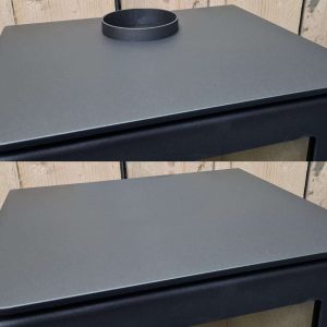 Stock CUBE Convector - Flue Exit Choice